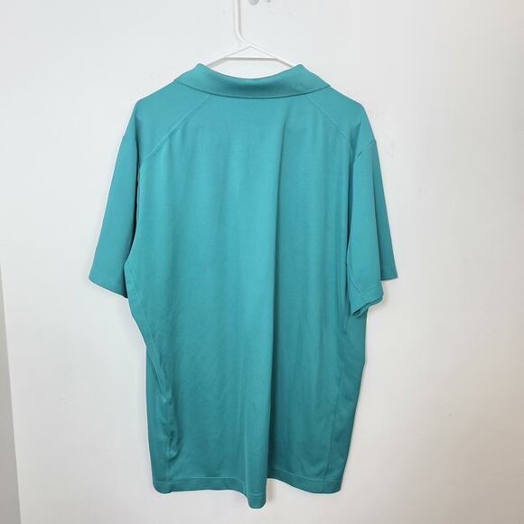 Nike Golf Tour Performance Blue Sporty Athleisure Outdoor Dri-Fit Polo‎ Size XL - Picture 5 of 7